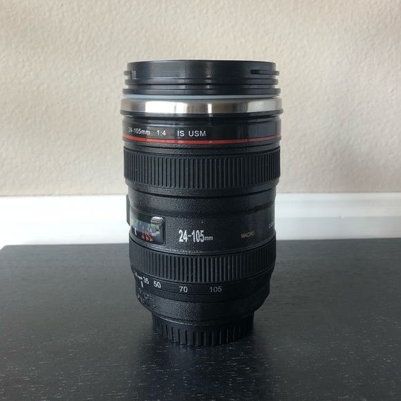 NEW Camera Lens Stainless Steel Mug - Picture 3 of 5